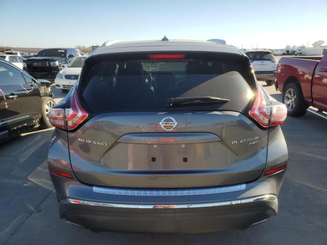 5N1AZ2MH8FN257887 - 2015 NISSAN MURANO S GRAY photo 6