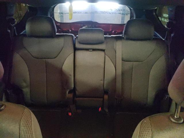 5NMS3CAD3LH292461 - 2020 HYUNDAI SANTA FE SEL Կարմիր լուսանկար 10