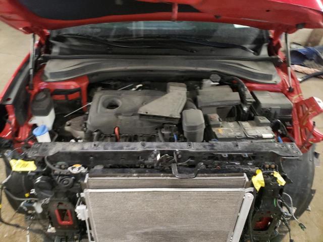 5NMS3CAD3LH292461 - 2020 HYUNDAI SANTA FE SEL Կարմիր լուսանկար 12