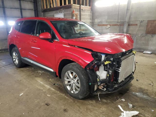 5NMS3CAD3LH292461 - 2020 HYUNDAI SANTA FE SEL RED photo 4