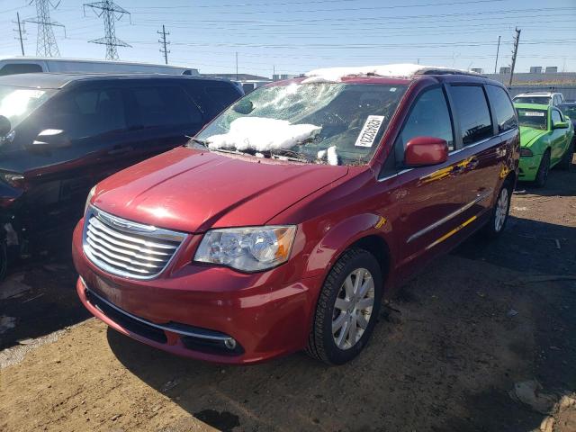 2C4RC1BG4DR564146 - 2013 CHRYSLER TOWN & COU TOURING BURGUNDY photo 1