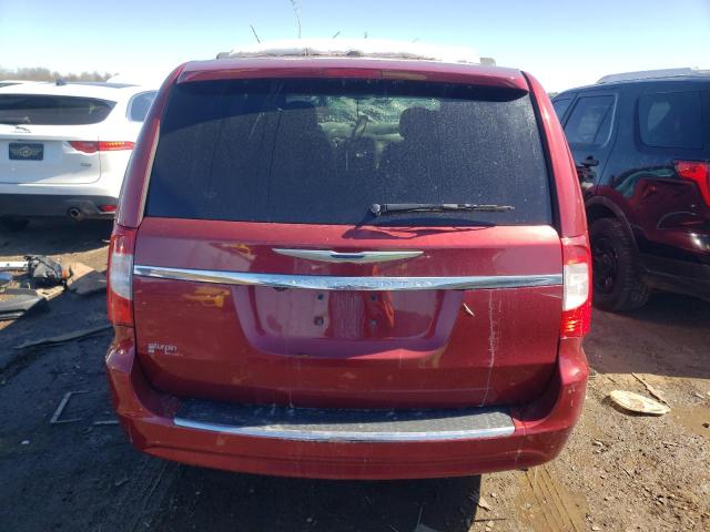 2C4RC1BG4DR564146 - 2013 CHRYSLER TOWN & COU TOURING BURGUNDY photo 6