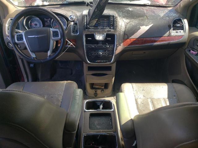 2C4RC1BG4DR564146 - 2013 CHRYSLER TOWN & COU TOURING BURGUNDY photo 8