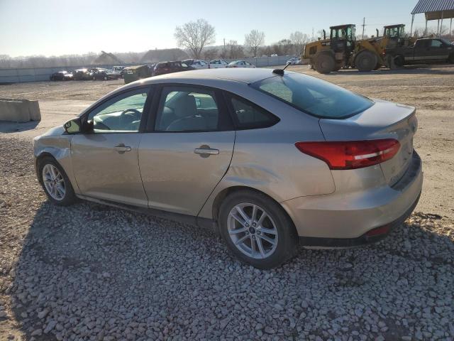 1FADP3F23JL240723 - 2018 FORD FOCUS SE BEIGE photo 2