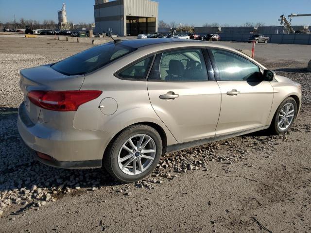 1FADP3F23JL240723 - 2018 FORD FOCUS SE BEIGE photo 3