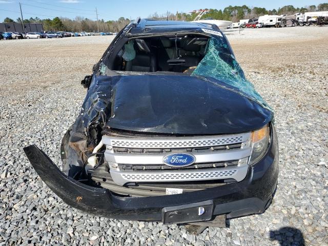 1FM5K8D84EGC09170 - 2014 FORD EXPLORER XLT BLACK photo 5