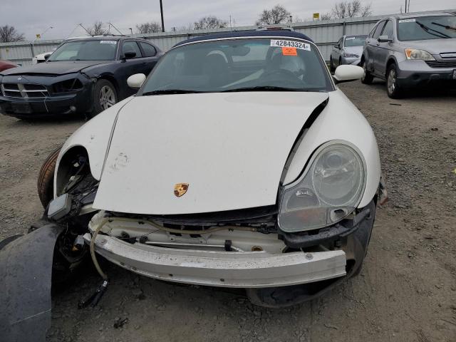 WP0CB298XYU660644 - 2000 PORSCHE BOXSTER S WHITE photo 5