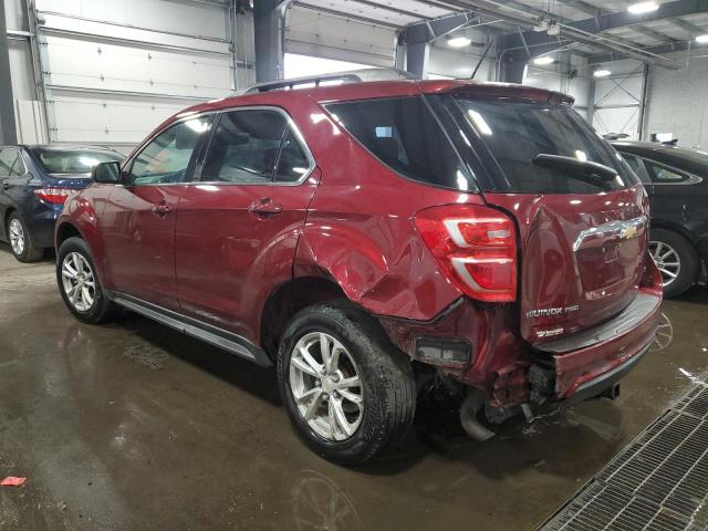 2GNFLFEK0H6174059 - 2017 CHEVROLET EQUINOX LT RED photo 2