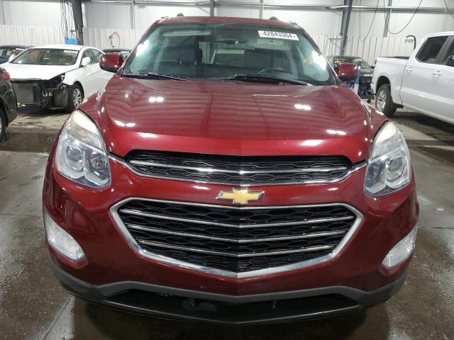 2GNFLFEK0H6174059 - 2017 CHEVROLET EQUINOX LT RED photo 5