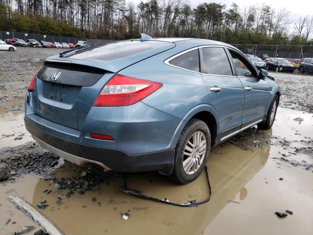 5J6TF3H54FL001246 - 2015 HONDA CROSSTOUR EXL BLUE photo 3