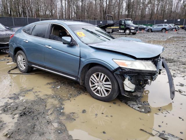 5J6TF3H54FL001246 - 2015 HONDA CROSSTOUR EXL BLUE photo 4