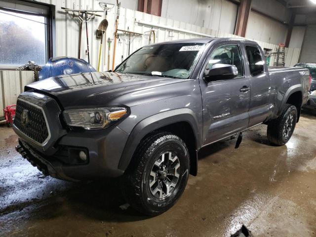 5TFSZ5AN1KX172991 - 2019 TOYOTA TACOMA ACCESS CAB GRAY photo 1
