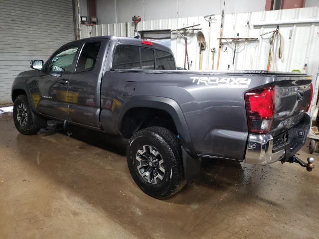 5TFSZ5AN1KX172991 - 2019 TOYOTA TACOMA ACCESS CAB GRAY photo 2