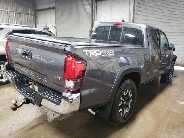 5TFSZ5AN1KX172991 - 2019 TOYOTA TACOMA ACCESS CAB GRAY photo 3