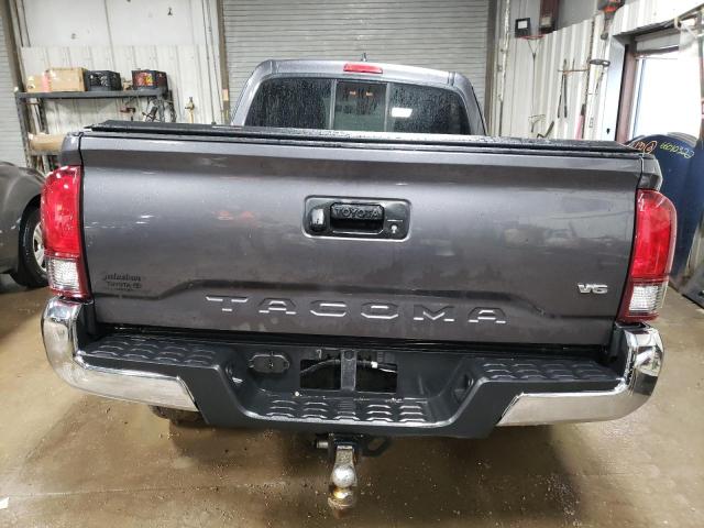 5TFSZ5AN1KX172991 - 2019 TOYOTA TACOMA ACCESS CAB GRAY photo 6
