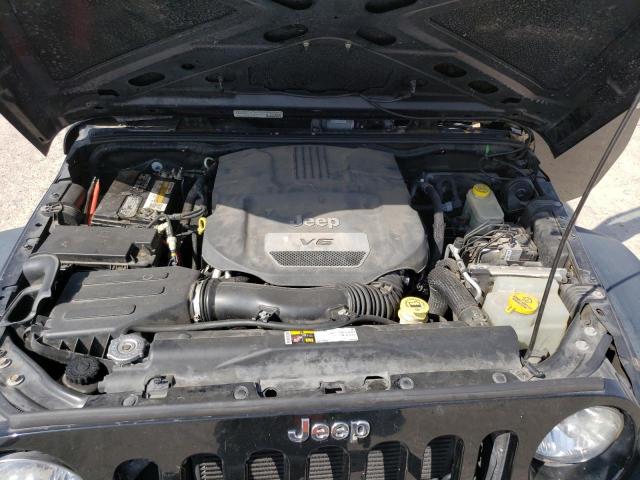 1C4HJWDG8EL295008 - 2014 JEEP WRANGLER U SPORT შავი ფოტო 11
