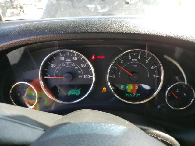 1C4HJWDG8EL295008 - 2014 JEEP WRANGLER U SPORT შავი ფოტო 9