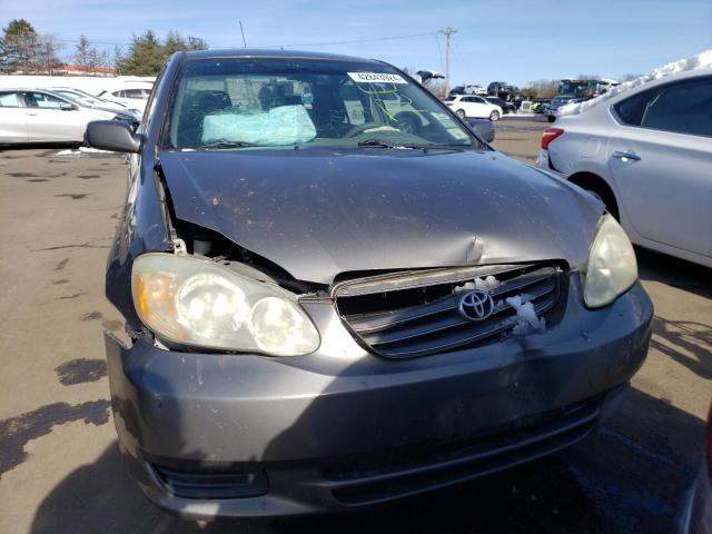 2T1BR32E63C094291 - 2003 TOYOTA COROLLA CE GRAY photo 5