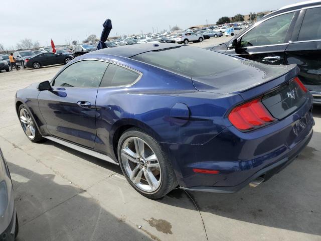 1FA6P8THXL5100898 - 2020 FORD MUSTANG BLUE photo 2