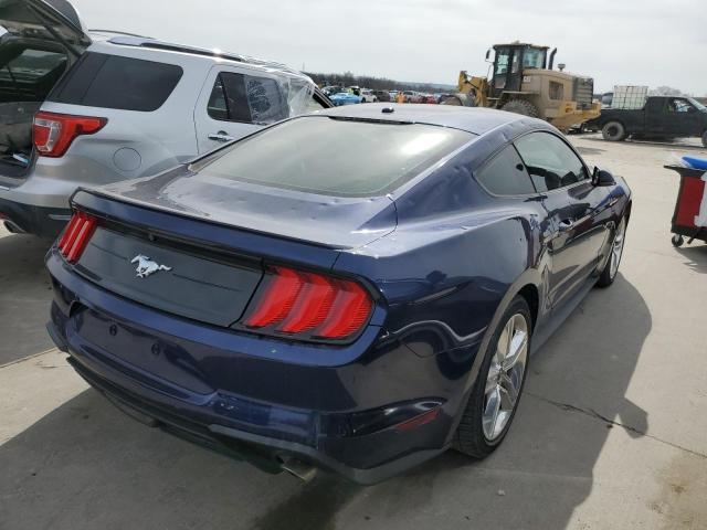 1FA6P8THXL5100898 - 2020 FORD MUSTANG BLUE photo 3