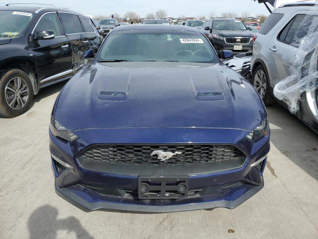 1FA6P8THXL5100898 - 2020 FORD MUSTANG BLUE photo 5