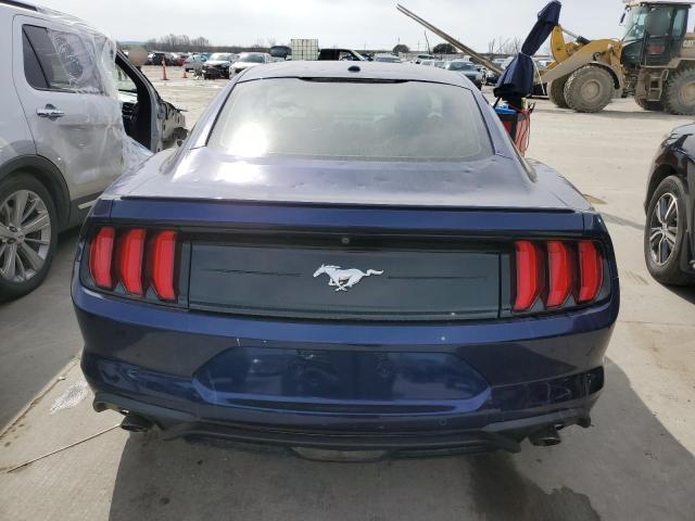 1FA6P8THXL5100898 - 2020 FORD MUSTANG BLUE photo 6