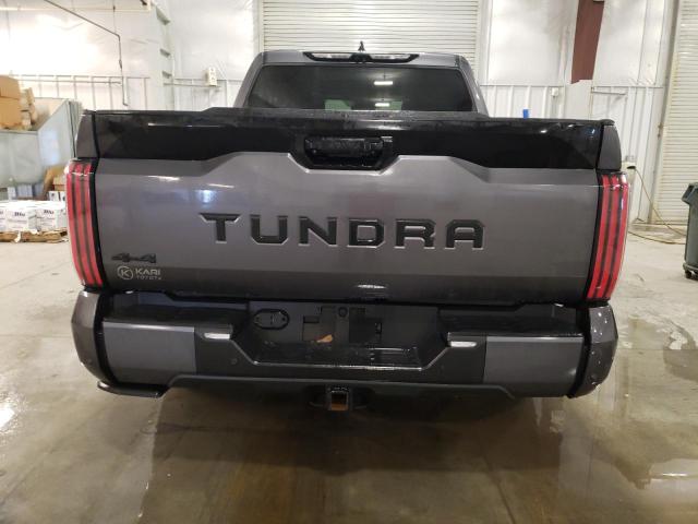 5TFNA5DB5NX042061 - 2022 TOYOTA TUNDRA CREWMAX PLATINUM Grau Foto 6