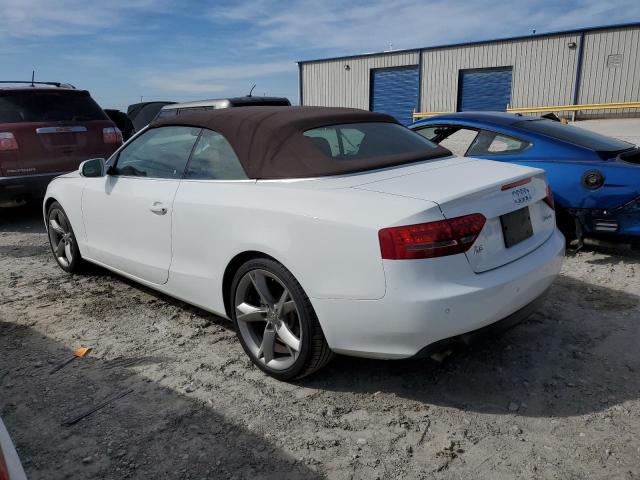 WAUTFAFH0BN003823 - 2011 AUDI A5 PRESTIGE WHITE photo 2