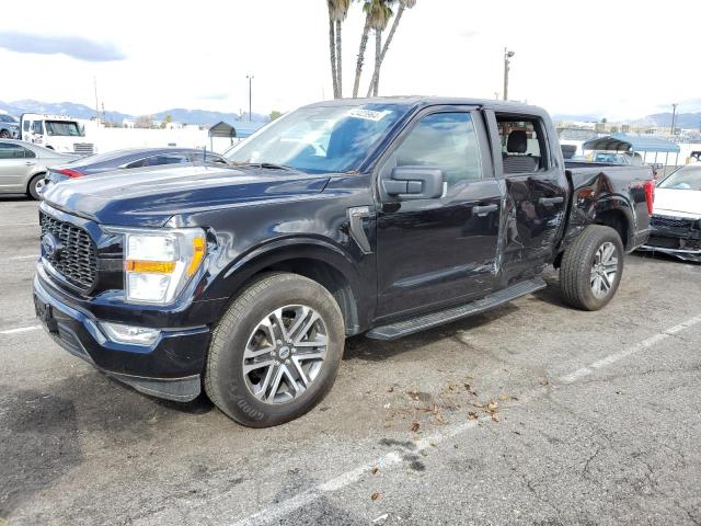 1FTEW1CPXNKD64165 - 2022 FORD F150 SUPERCREW BLACK photo 1