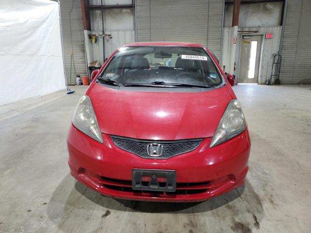 JHMGE8H3XDC067446 - 2013 HONDA FIT RED photo 5