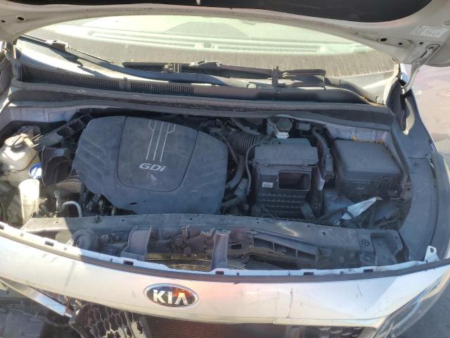 KNDME5C10G6132123 - 2016 KIA SEDONA SXL SILVER photo 12