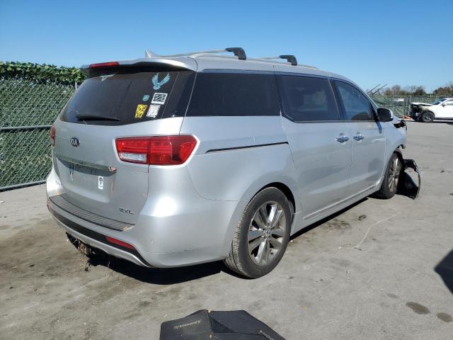 KNDME5C10G6132123 - 2016 KIA SEDONA SXL SILVER photo 3