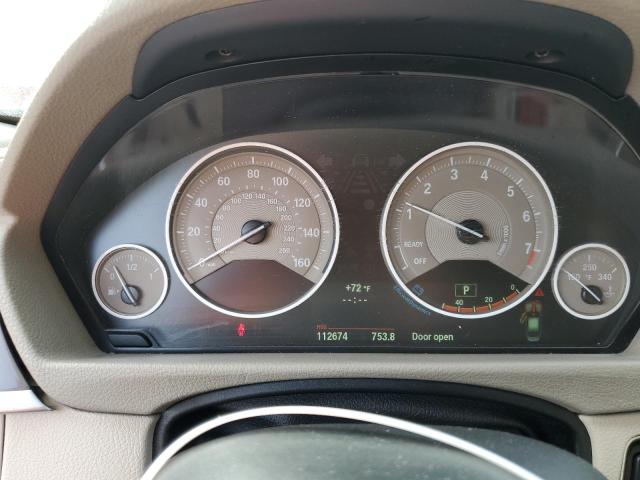 WBA3B5C57DF591746 - 2013 BMW 3 SERIES XI SULEV BLACK photo 9