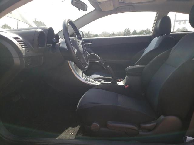 JTKDE167560134257 - 2006 TOYOTA SCION TC BLACK photo 7