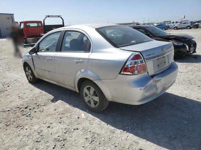 KL1TD566X8B279460 - 2008 CHEVROLET AVEO BASE SILVER photo 2