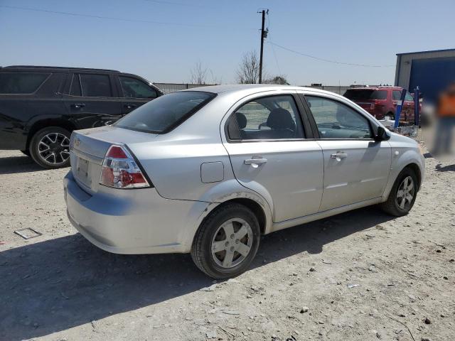 KL1TD566X8B279460 - 2008 CHEVROLET AVEO BASE SILVER photo 3