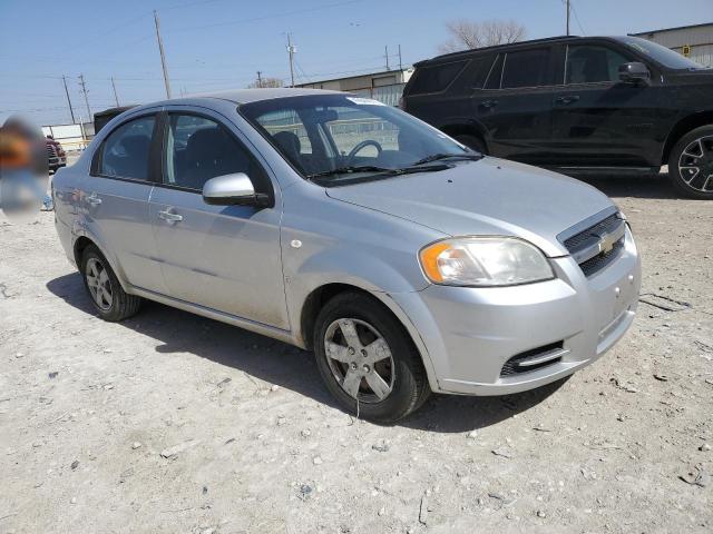 KL1TD566X8B279460 - 2008 CHEVROLET AVEO BASE SILVER photo 4