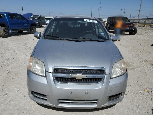 KL1TD566X8B279460 - 2008 CHEVROLET AVEO BASE SILVER photo 5