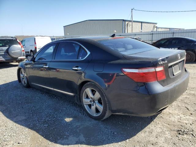 JTHGL46F075013965 - 2007 LEXUS LS 460L BLACK photo 2