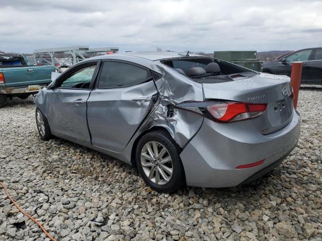 5NPDH4AE2GH662722 - 2016 HYUNDAI ELANTRA SE SILVER photo 2