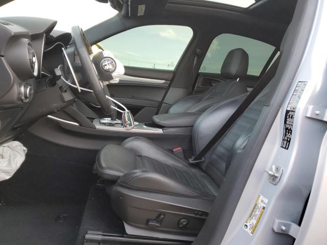 ZASPAKBN4L7C75261 - 2020 ALFA ROMEO STELVIO TI SILVER photo 7