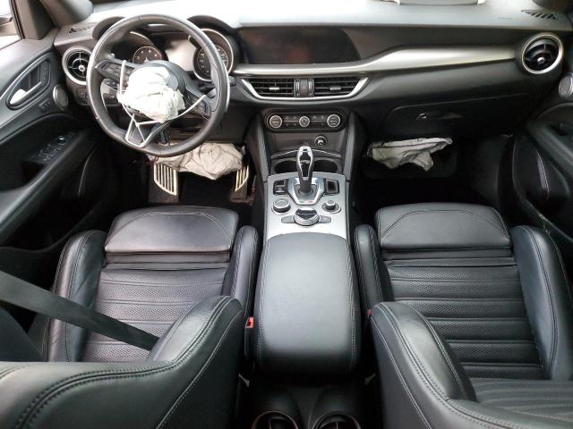 ZASPAKBN4L7C75261 - 2020 ALFA ROMEO STELVIO TI SILVER photo 8