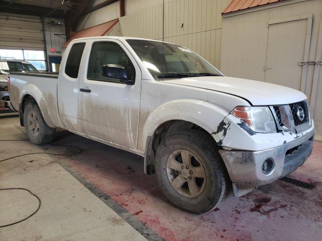 1N6AD0CW9BC408553 - 2011 NISSAN FRONTIER SV WHITE photo 4