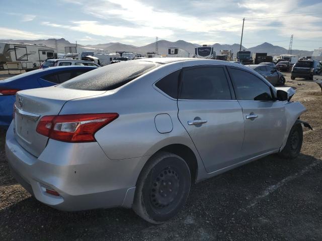 3N1AB7AP0JY306547 - 2018 NISSAN SENTRA S SILVER photo 3