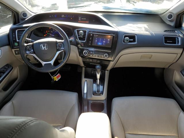 2HGFB2F95EH555858 - 2014 HONDA CIVIC EXL Qara foto 8