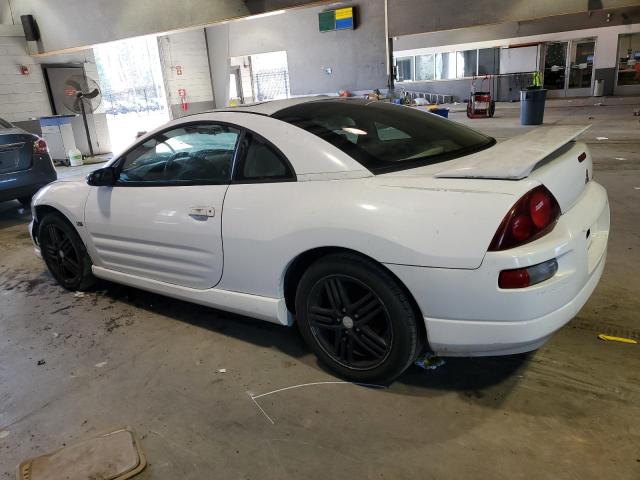 4A3AC84L2YE101826 - 2000 MITSUBISHI ECLIPSE GT WHITE photo 2