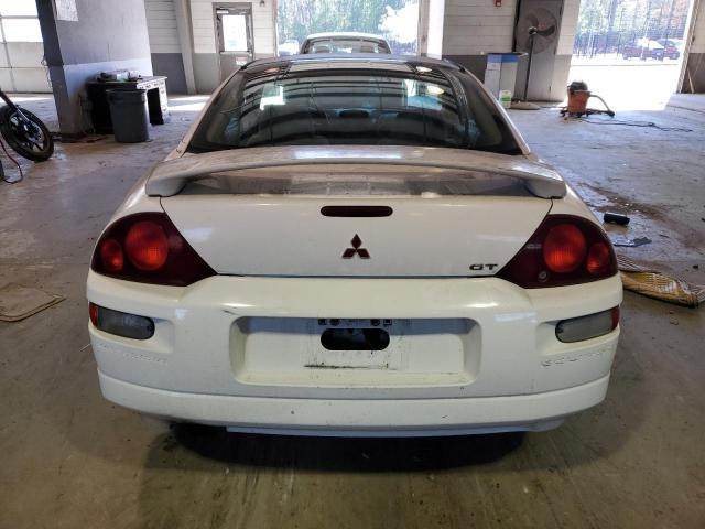 4A3AC84L2YE101826 - 2000 MITSUBISHI ECLIPSE GT WHITE photo 6