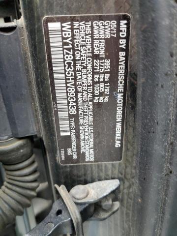 WBY1Z8C35HV893438 - 2017 BMW I3 REX WHITE photo 12