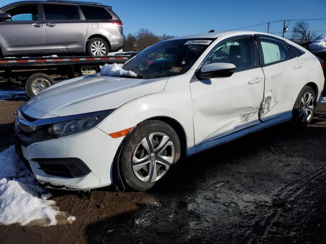 2HGFC2F55HH571363 - 2017 HONDA CIVIC LX WHITE photo 1