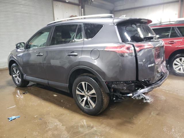 2T3RFREV7GW419371 - 2016 TOYOTA RAV4 XLE GRAY photo 2